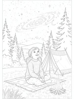 Vintage Storybook - B&W