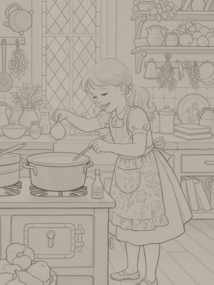 Vintage Storybook - B&W