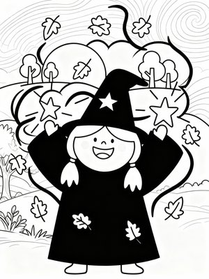 Preschool Simple - B&W