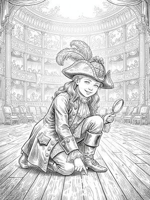 Victorian Illustration - B&W