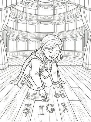 Classic Coloring Book - B&W