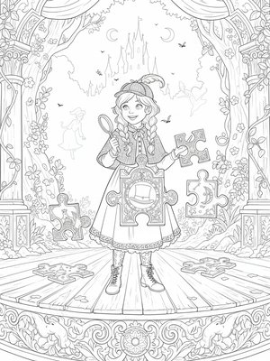 Fairy Tale Classic - B&W