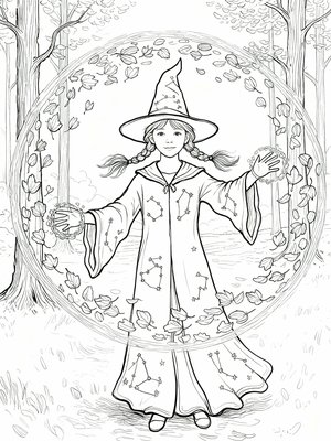 Impressionist Painting - B&W