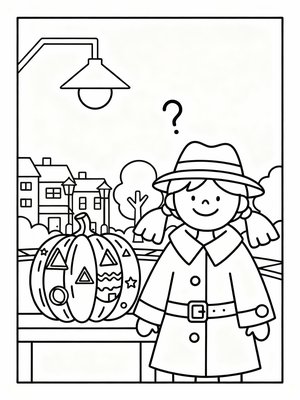 Preschool Simple - B&W