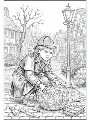 Victorian Illustration - B&W