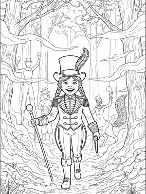 Classic Coloring Book - B&W