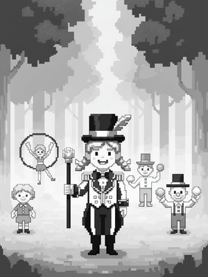 Pixel Art - B&W