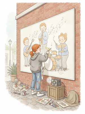 The Street Artist in Action