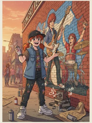 The Street Artist in Action