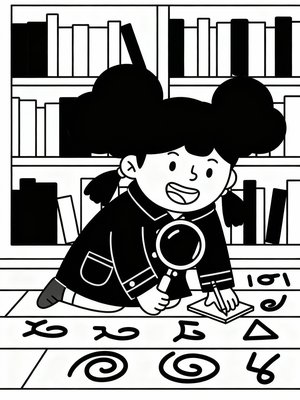 Preschool Simple - B&W