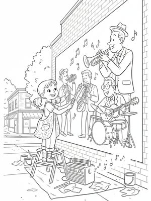 Vintage Storybook - B&W