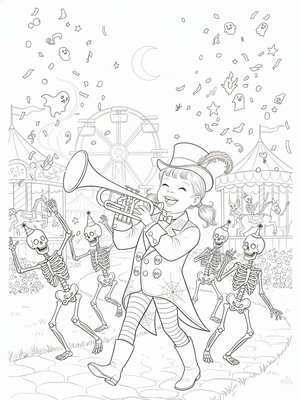 Vintage Storybook - B&W