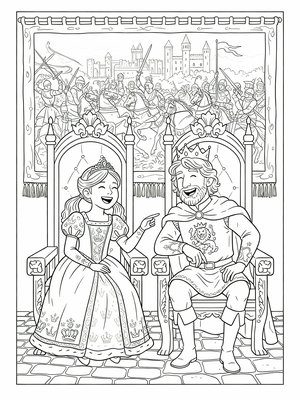 Classic Coloring Book - B&W