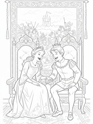 Vintage Storybook - B&W