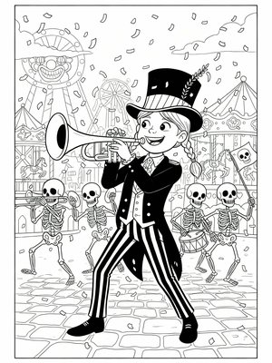 Classic Coloring Book - B&W