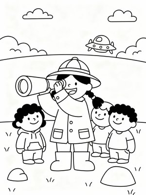 Preschool Simple - B&W