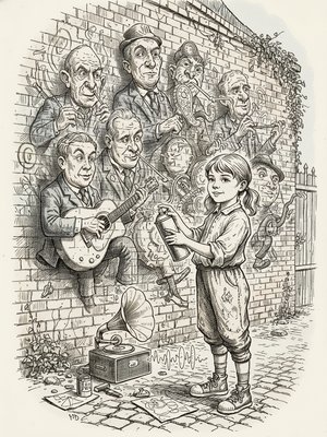 Victorian Illustration - B&W