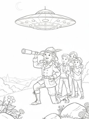 Vintage Storybook - B&W