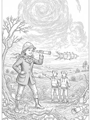 Victorian Illustration - B&W