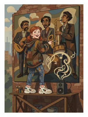 Cubist Painting - Color