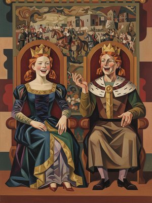 Cubist Painting - Color