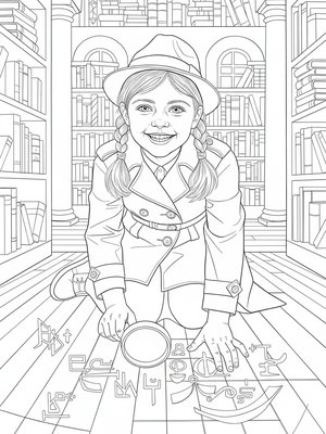 Cubist Painting - B&W