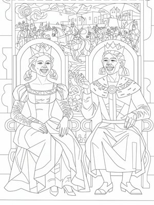 Cubist Painting - B&W