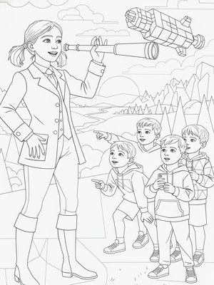 Cubist Painting - B&W