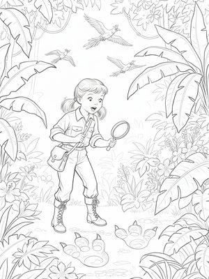 Vintage Storybook - B&W