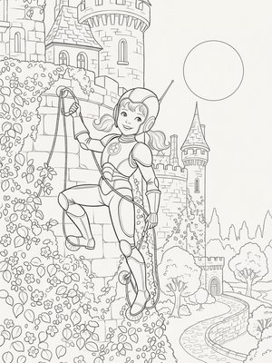 Vintage Storybook - B&W