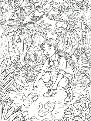 Classic Coloring Book - B&W