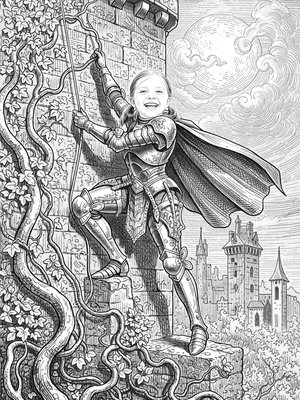 Victorian Illustration - B&W