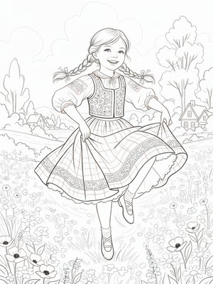 Vintage Storybook - B&W