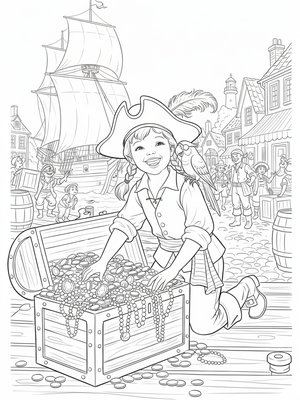 Vintage Storybook - B&W