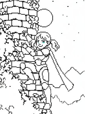 Pixel Art - B&W