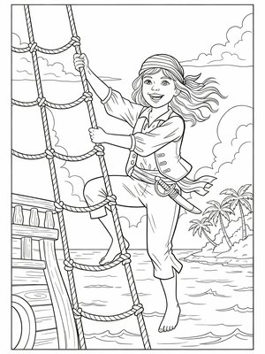 Classic Coloring Book - B&W