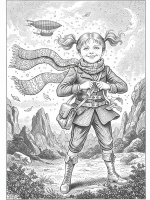 Victorian Illustration - B&W