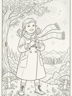 Vintage Storybook - B&W