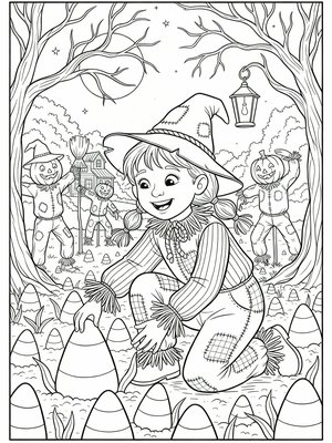 Classic Coloring Book - B&W
