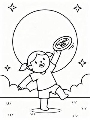 Preschool Simple - B&W