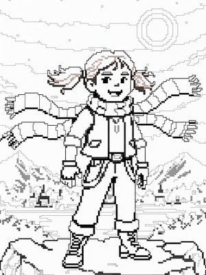 Pixel Art - B&W