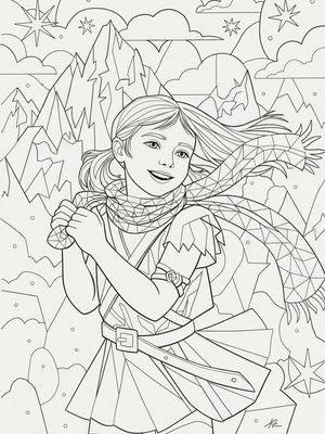 Cubist Painting - B&W