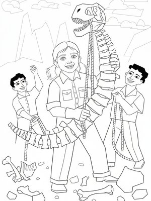 Cubist Painting - B&W