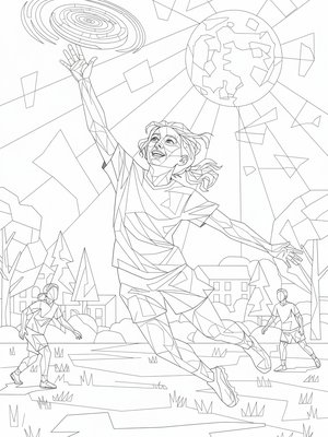 Cubist Painting - B&W