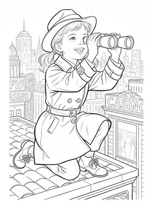 Vintage Storybook - B&W