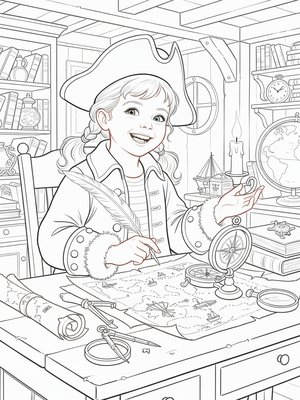 Vintage Storybook - B&W