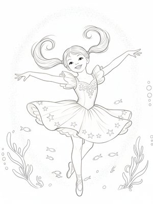 Vintage Storybook - B&W