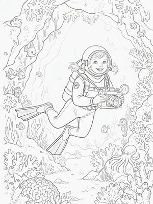 Vintage Storybook - B&W