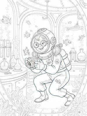 Vintage Storybook - B&W