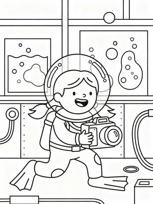 Preschool Simple - B&W